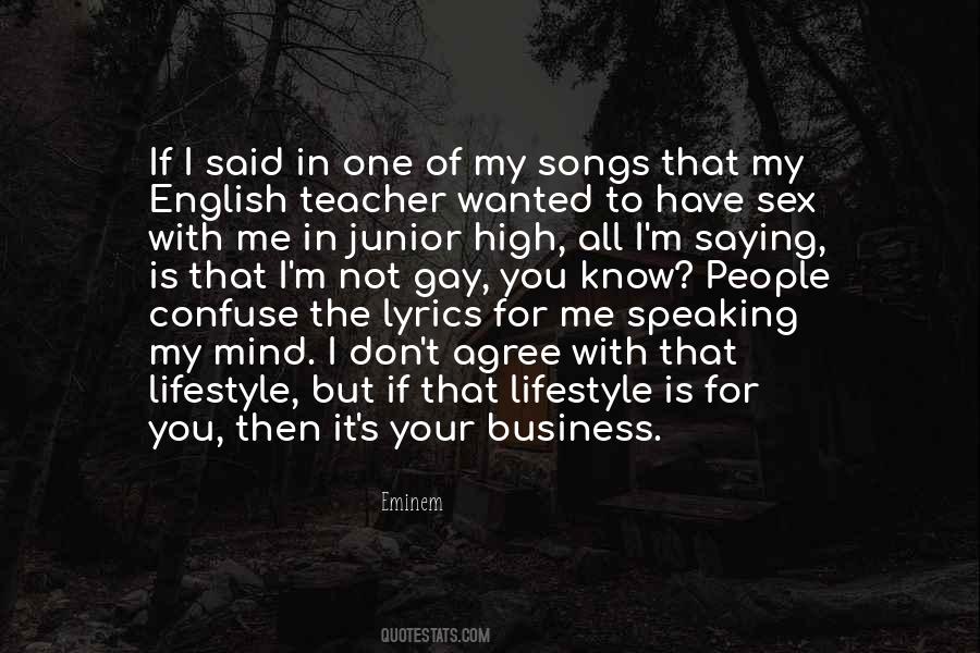 Quotes About Song Lyrics #7088