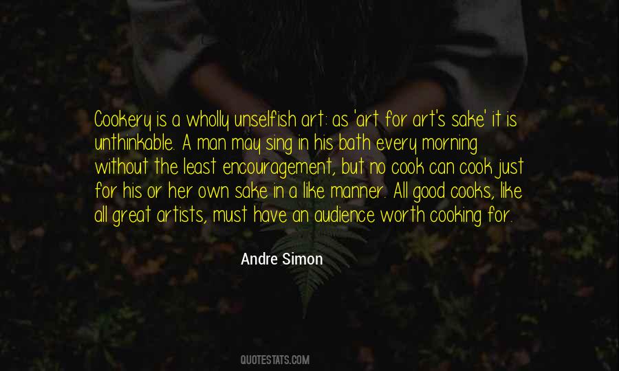 Quotes About Art For Art's Sake #118802