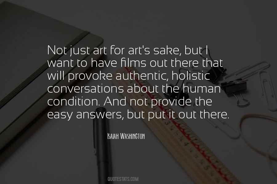Quotes About Art For Art's Sake #1352217