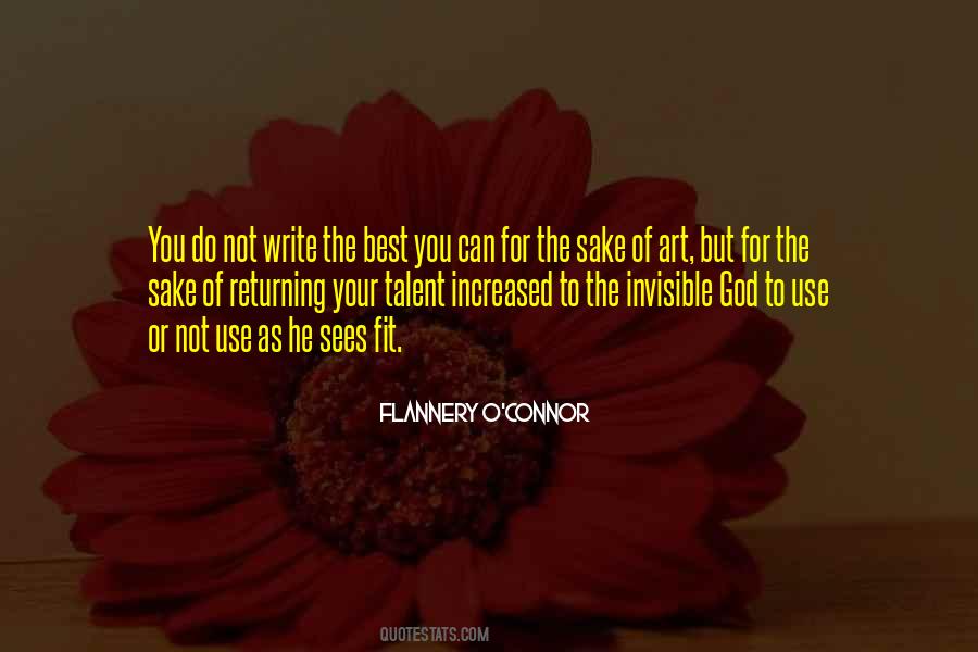 Quotes About Art For Art's Sake #1526884