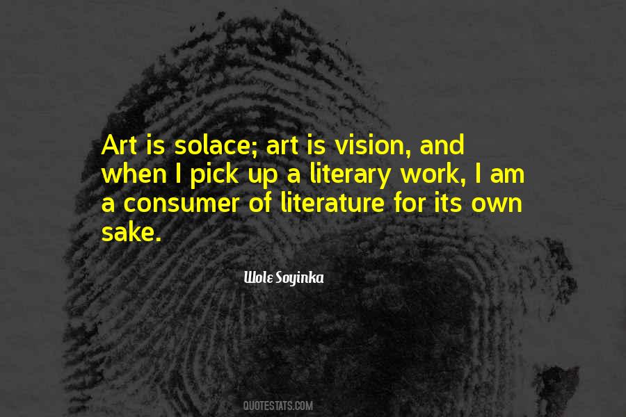 Quotes About Art For Art's Sake #295476