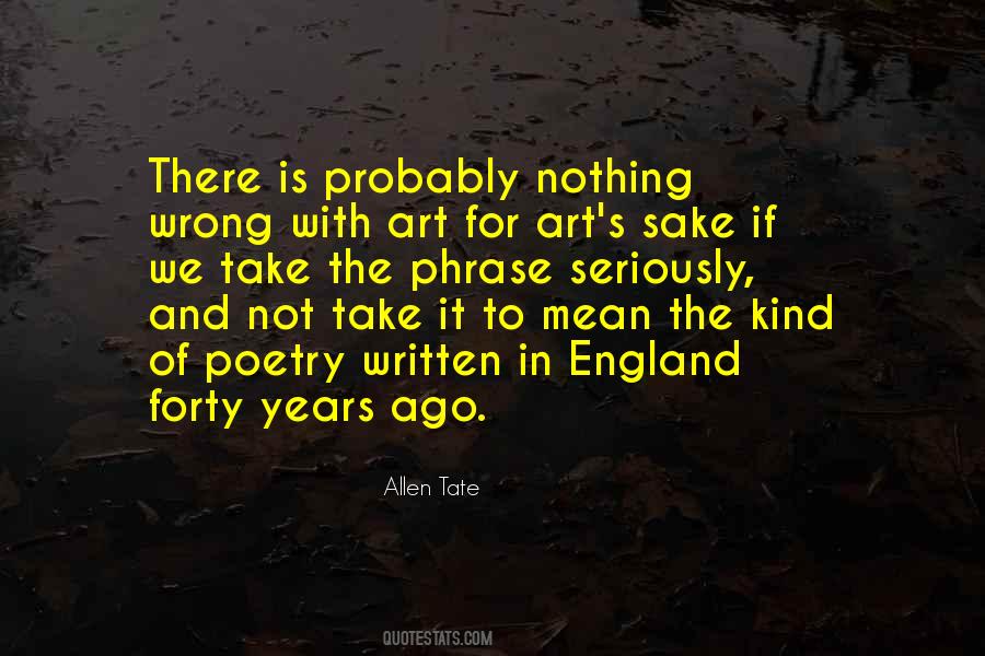 Quotes About Art For Art's Sake #395748