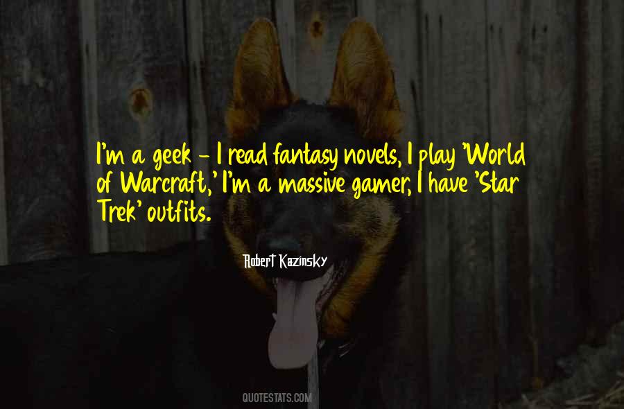 Quotes About Fantasy Novels #1825481