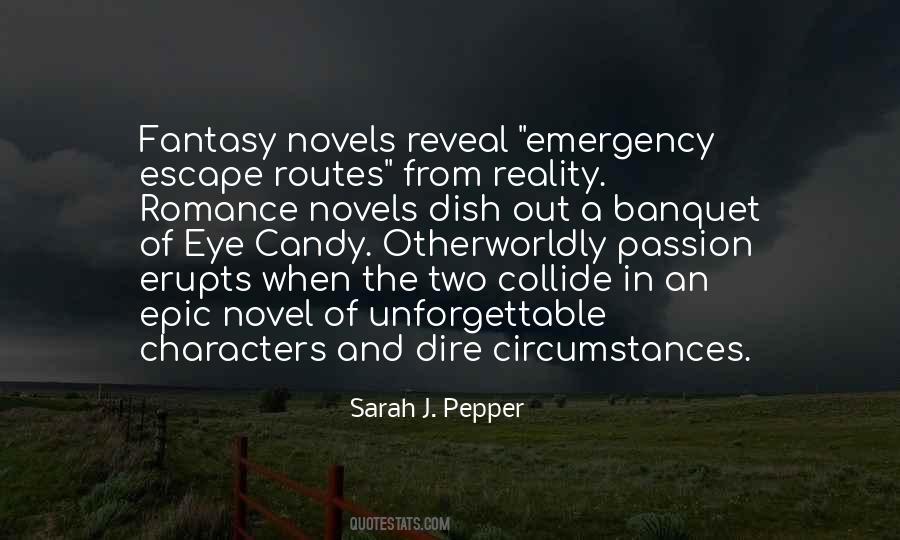Quotes About Fantasy Novels #664822