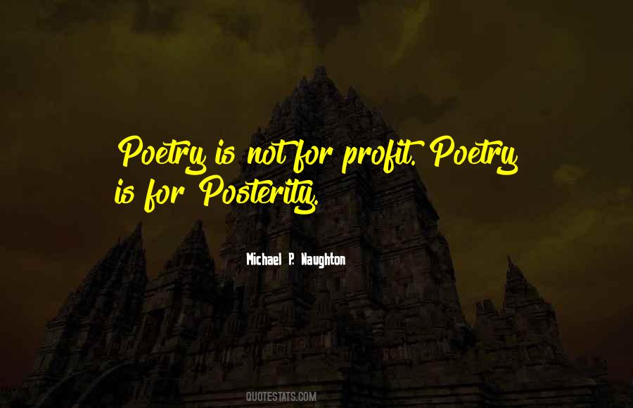 Quotes About Posterity #358134