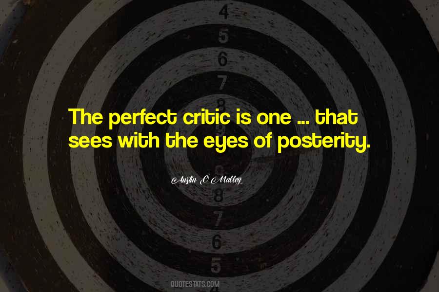 Quotes About Posterity #443248