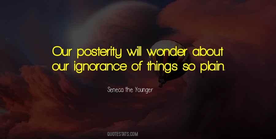 Quotes About Posterity #448442