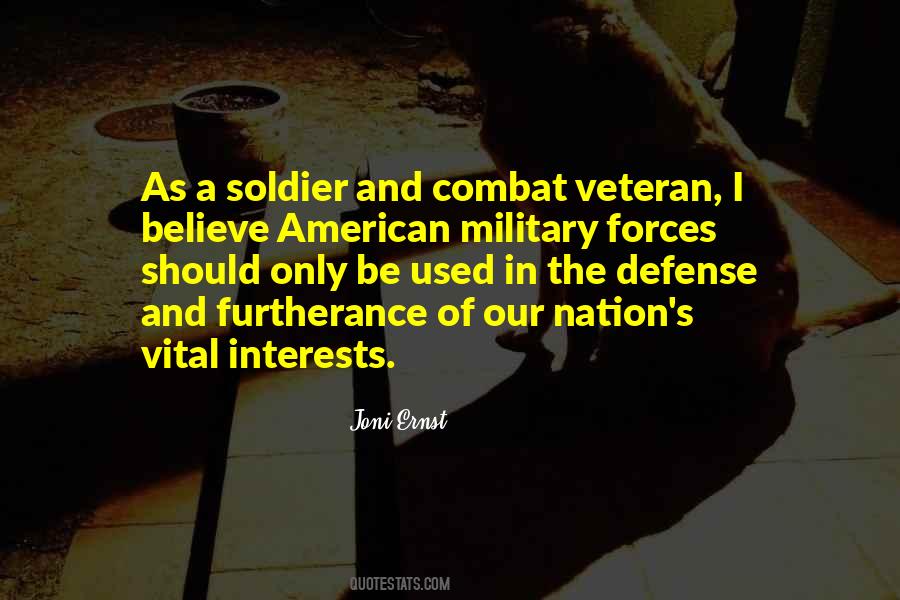 Quotes About An American Soldier #95572