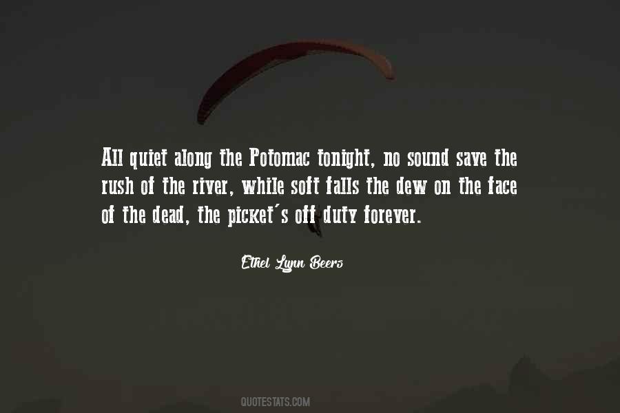 Quotes About The Potomac River #1447944