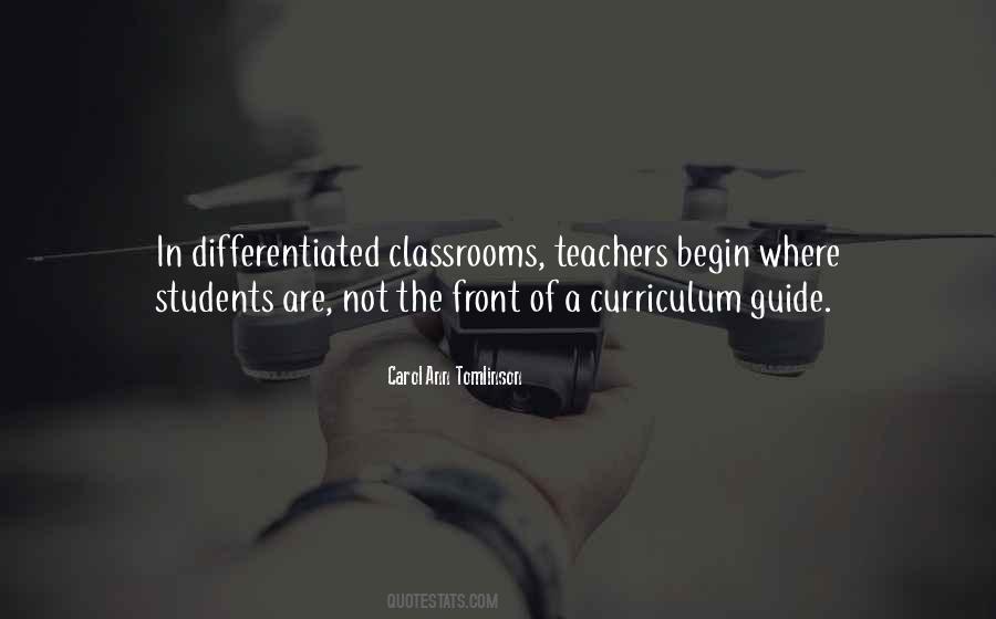 Quotes About Classrooms #1285434