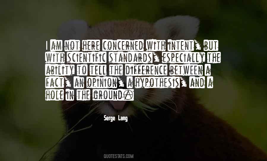 In Difference Quotes #57744
