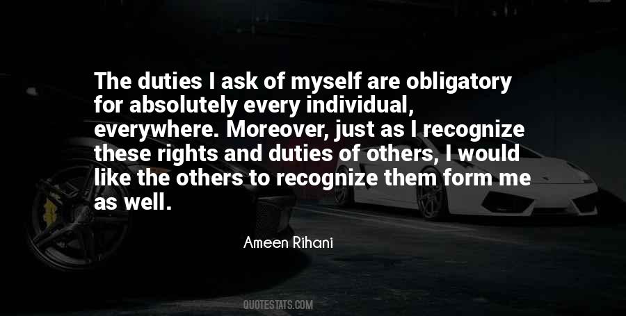 Rights Of Others Quotes #414594