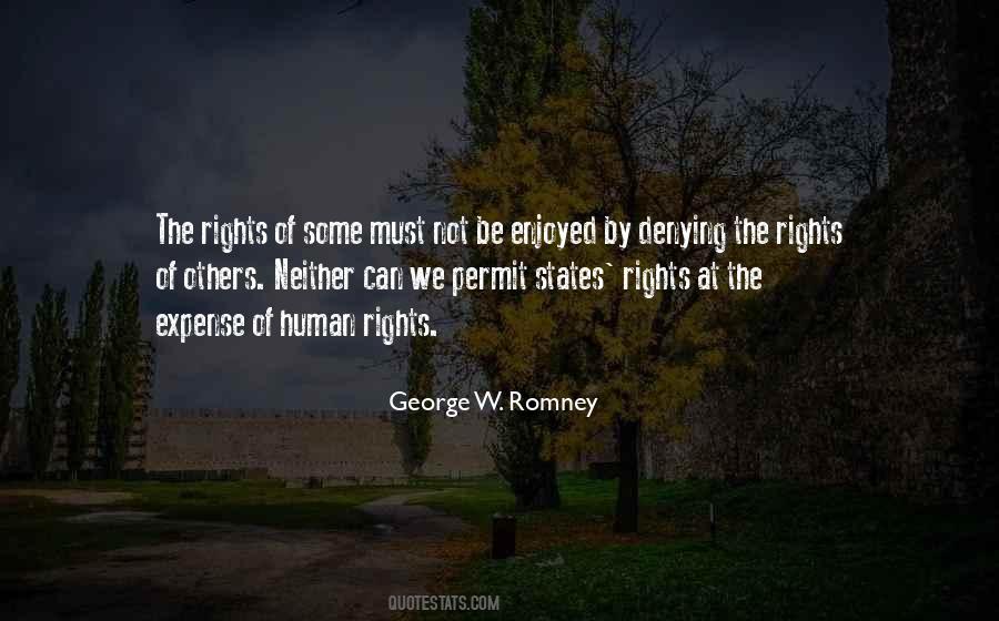 Rights Of Others Quotes #479212