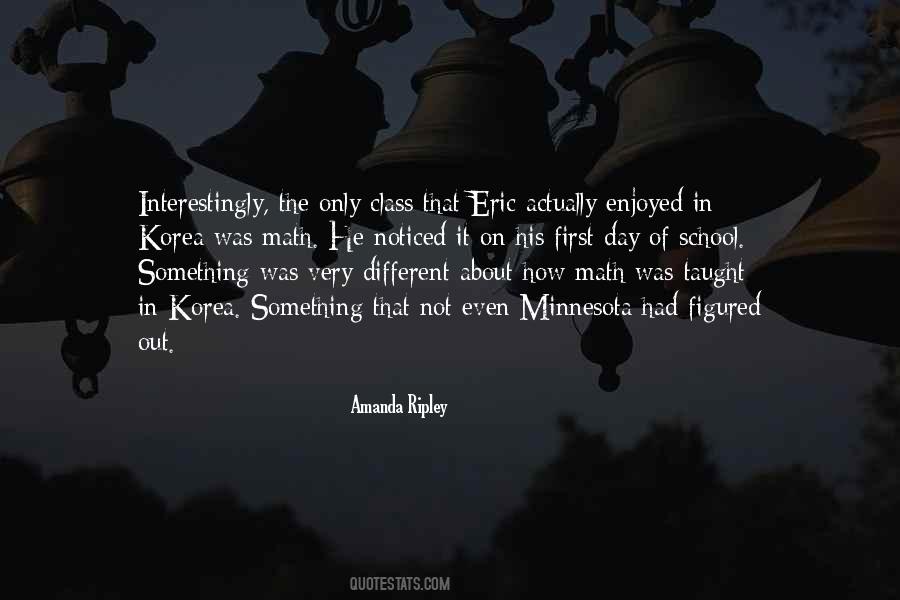 Quotes About First Day Of Class #1313245