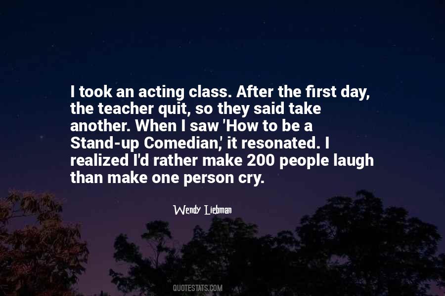 Quotes About First Day Of Class #36983
