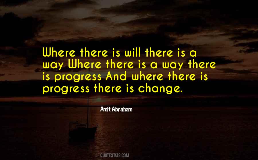 Quotes About Change And Progress #1436518