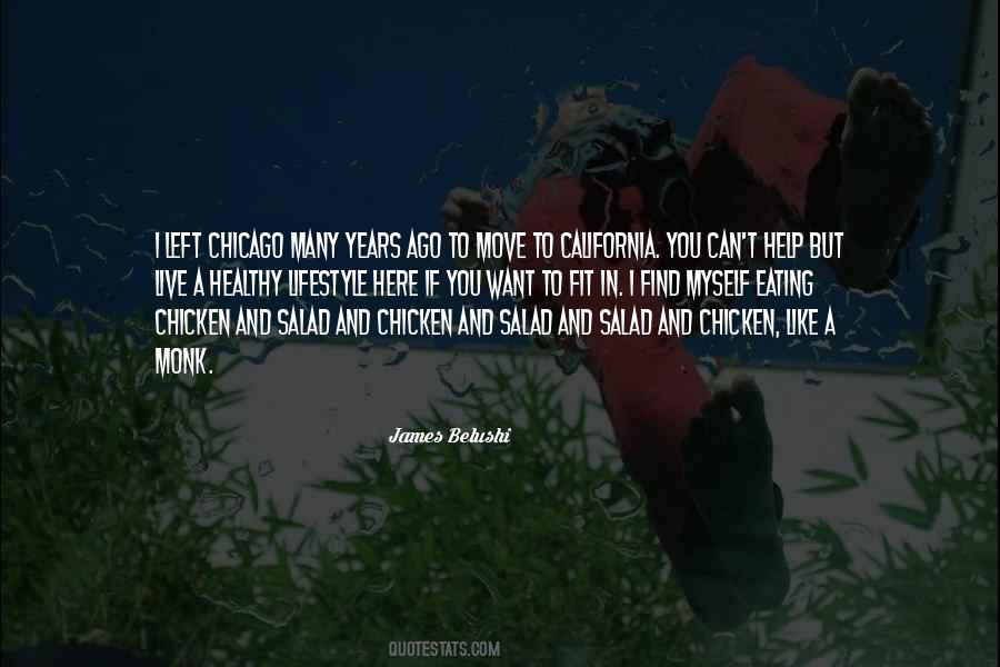 Eating Salad Quotes #1109273
