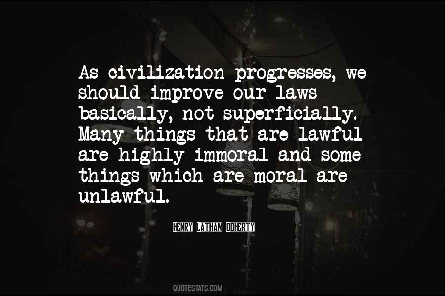 Moral Progress Quotes #1812575