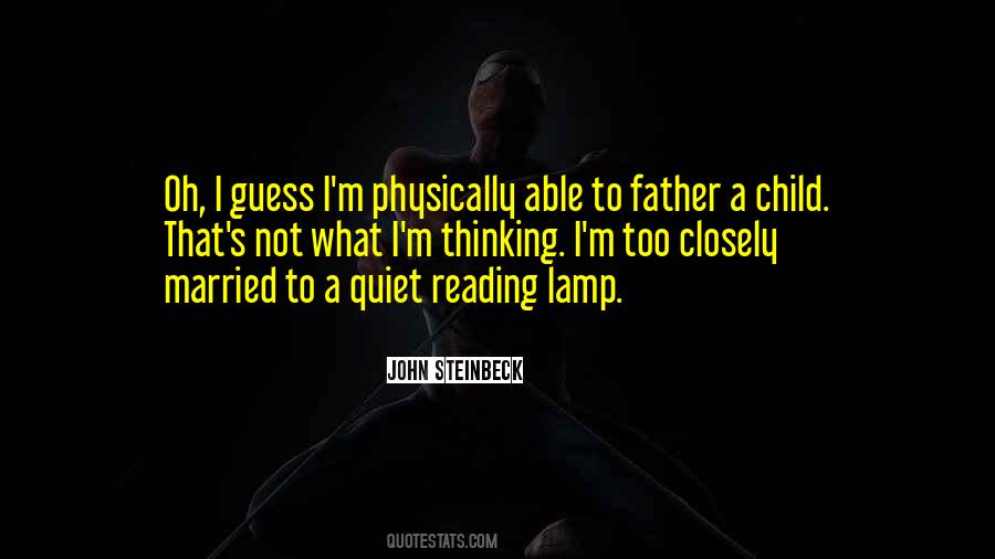 Reading Lamp Quotes #1139502
