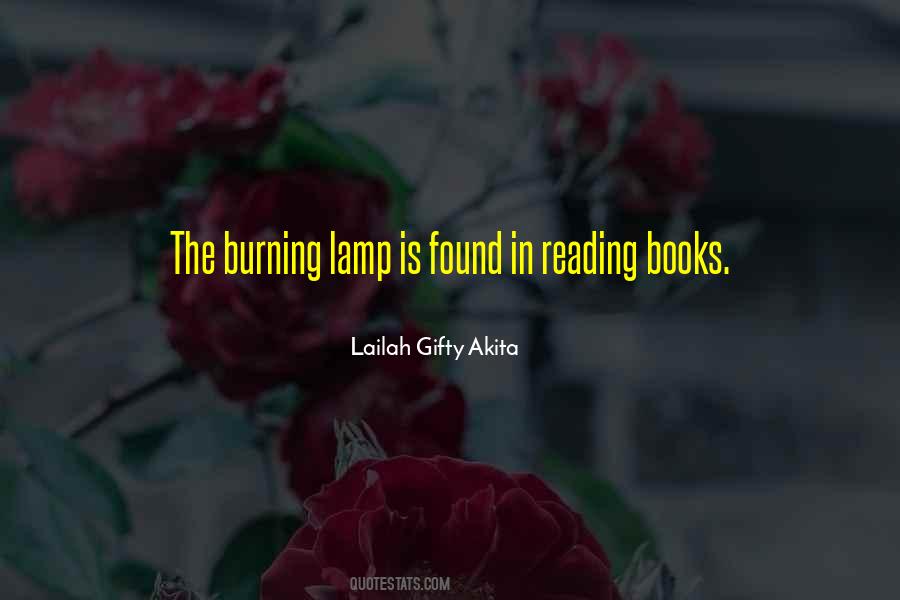 Reading Lamp Quotes #278992