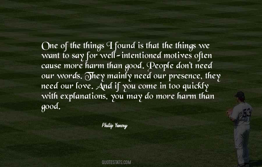 Good Motives Quotes #529780