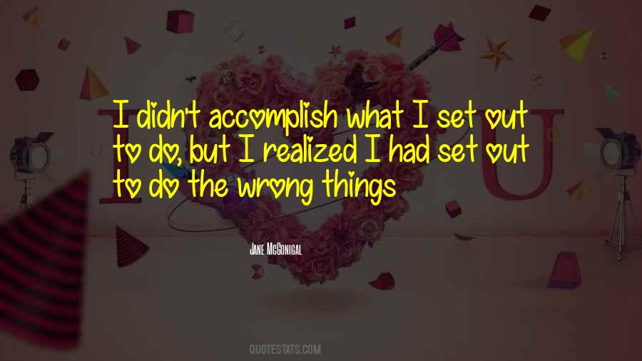 Quotes About Things That Went Wrong #135500