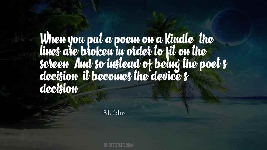 Quotes About Kindle #24571