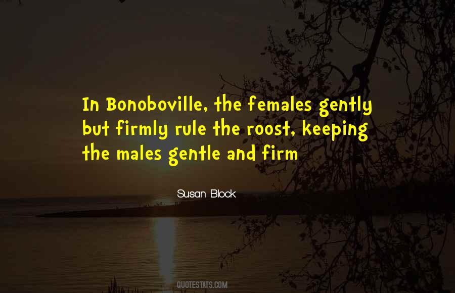 Quotes About Males And Females #1121921