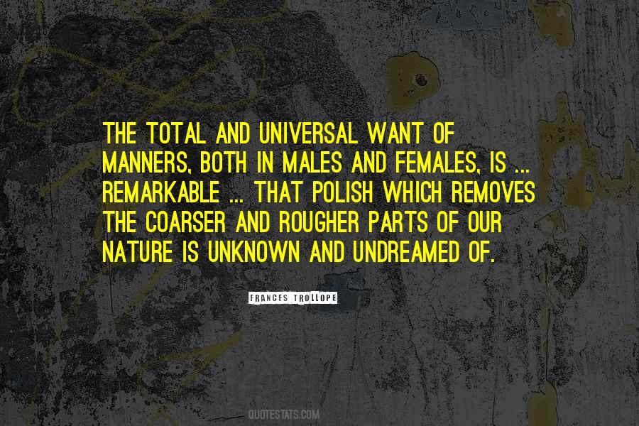 Quotes About Males And Females #1523903