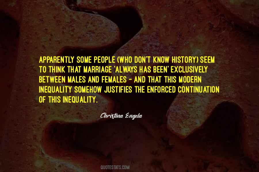 Quotes About Males And Females #1858869