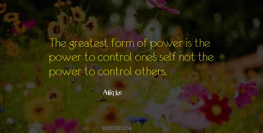 Control Others Quotes #302894