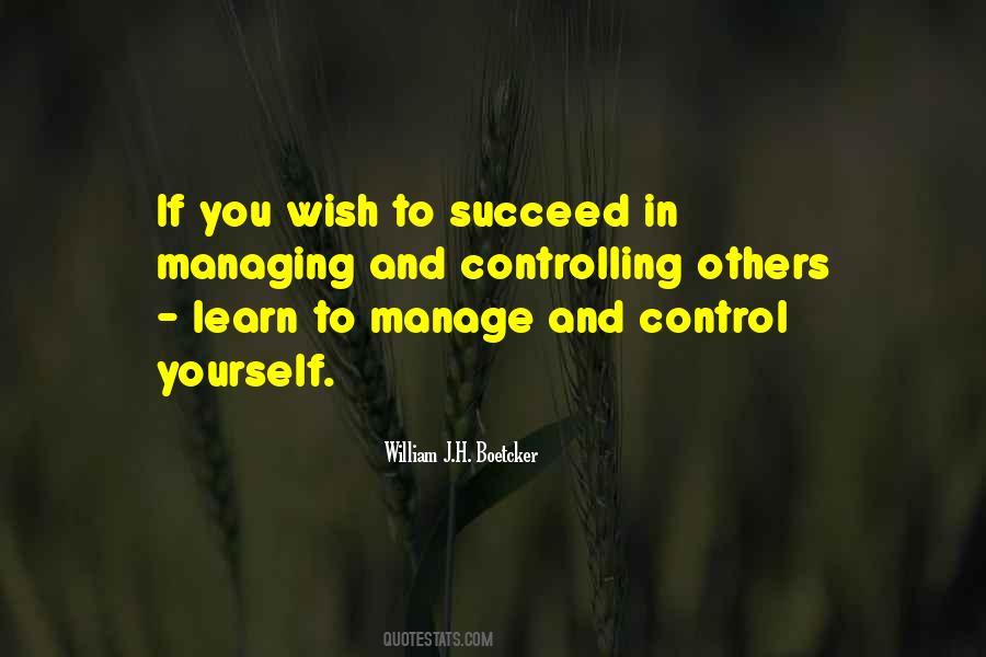 Control Others Quotes #535416