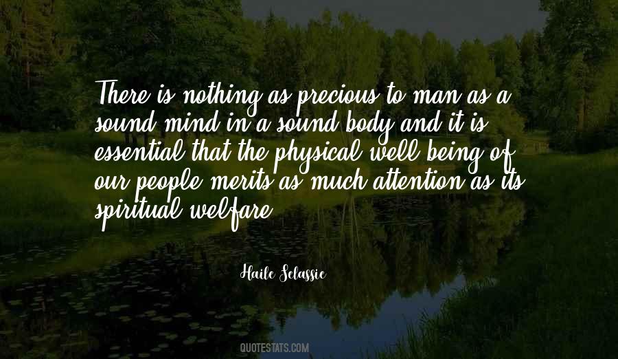 Quotes About A Sound Mind And Body #439000