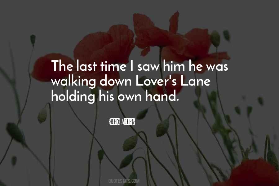 Quotes About Holding His Hand #1163171
