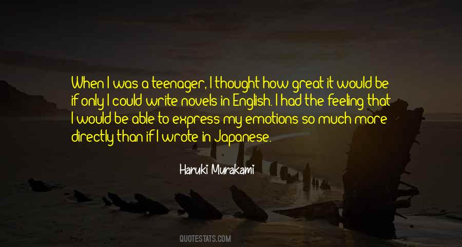 Quotes About A Teenager #1059252