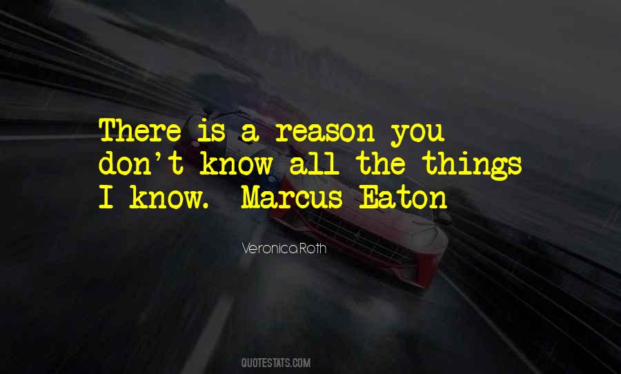 Quotes About Marcus Eaton #661329