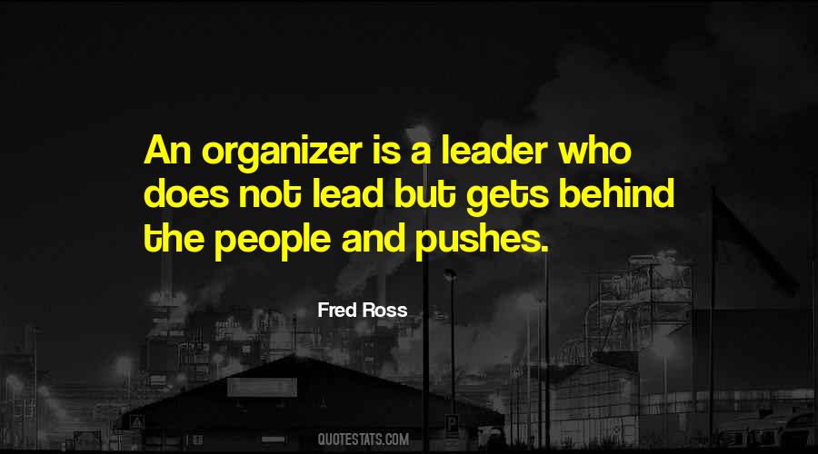Quotes About Organizer #162052