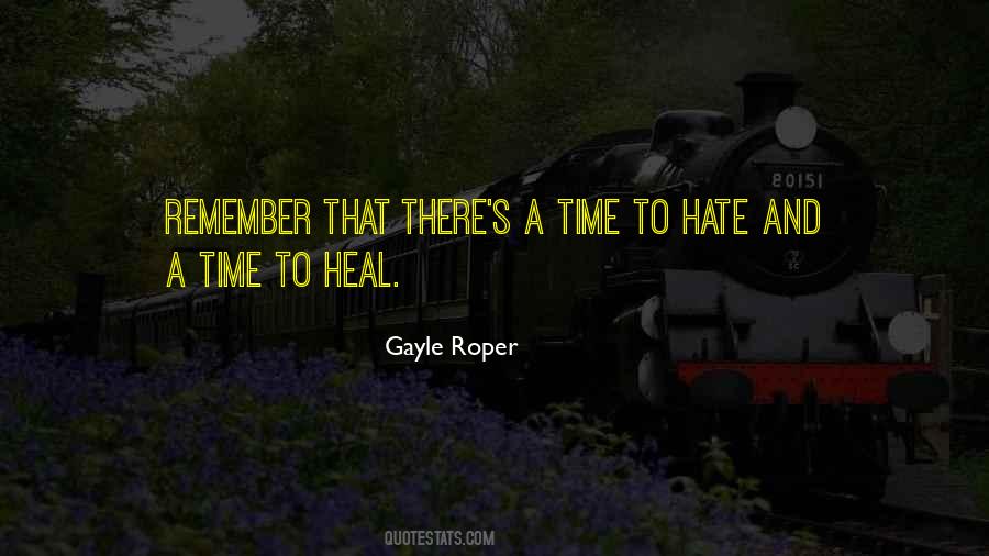 Time Would Heal Quotes #430463