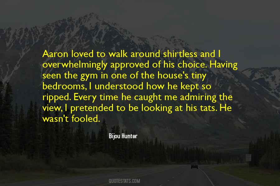 Larks Thoughts About Aaron Quotes #1581525