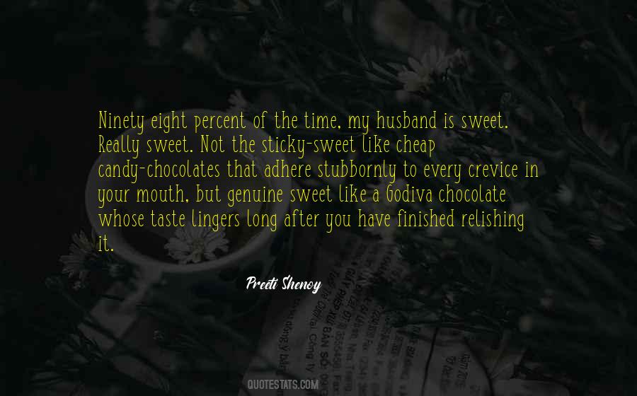 Sweet Chocolate Quotes #484847