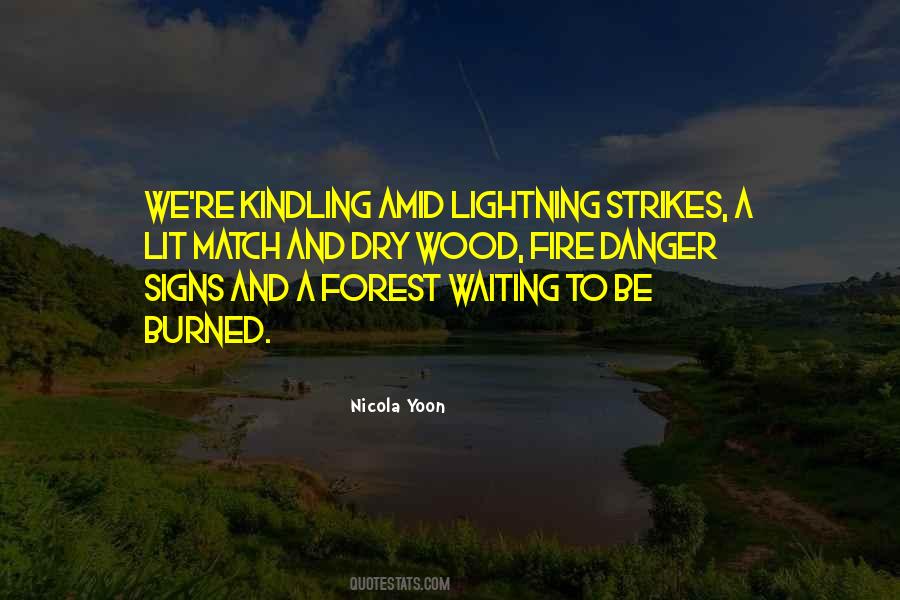 When Lightning Strikes Quotes #119097
