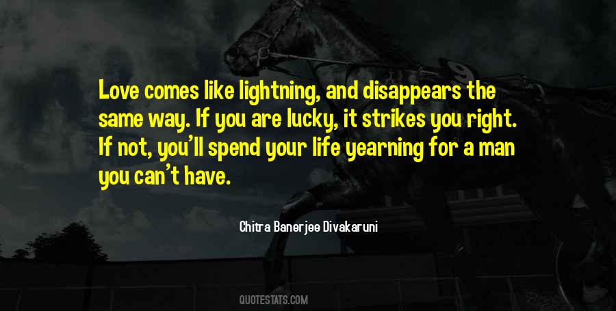 When Lightning Strikes Quotes #977819