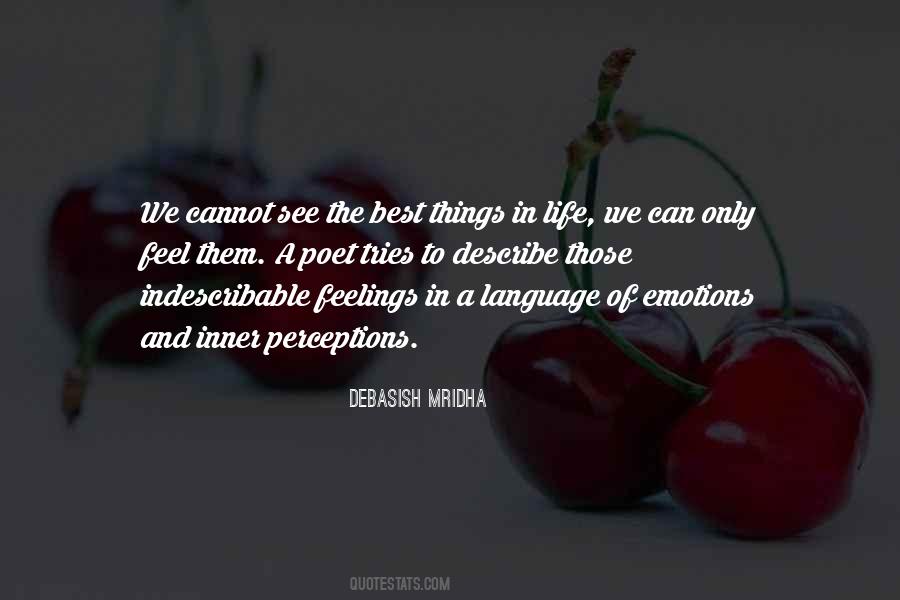 Language And Inner Feelings Quotes #966769