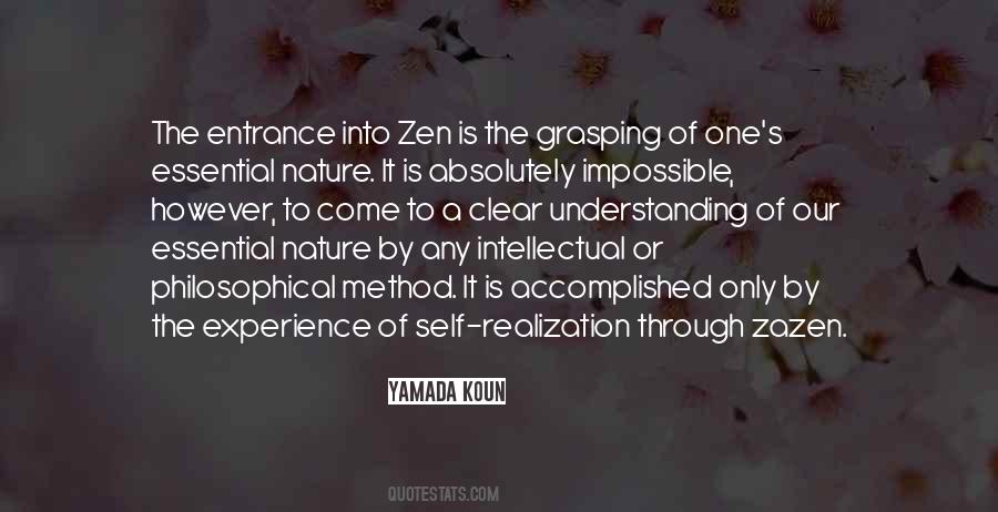 Quotes About Zen Nature #776143