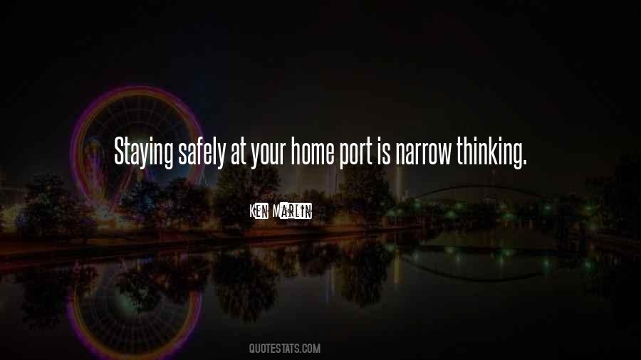 Quotes About Safely #1433795
