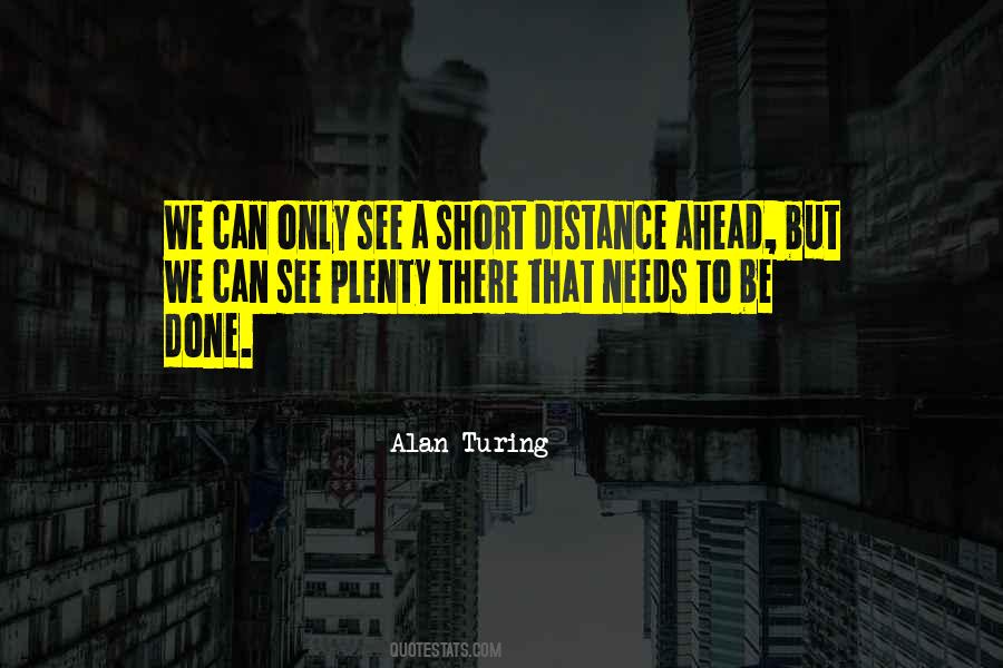 Distance That Quotes #56333