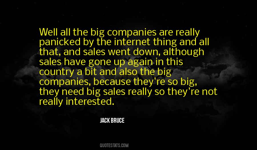 Quotes About Big Companies #1060032