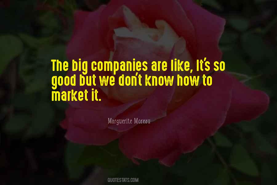 Quotes About Big Companies #1410102