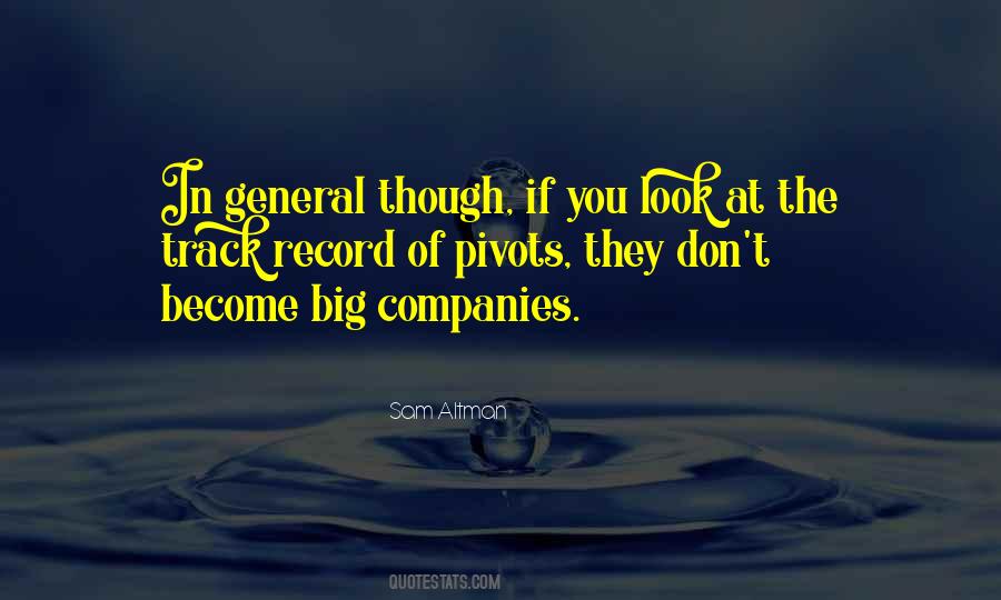 Quotes About Big Companies #1676102