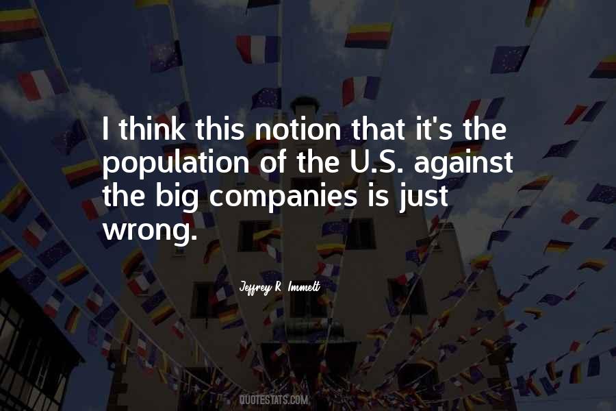 Quotes About Big Companies #1800535